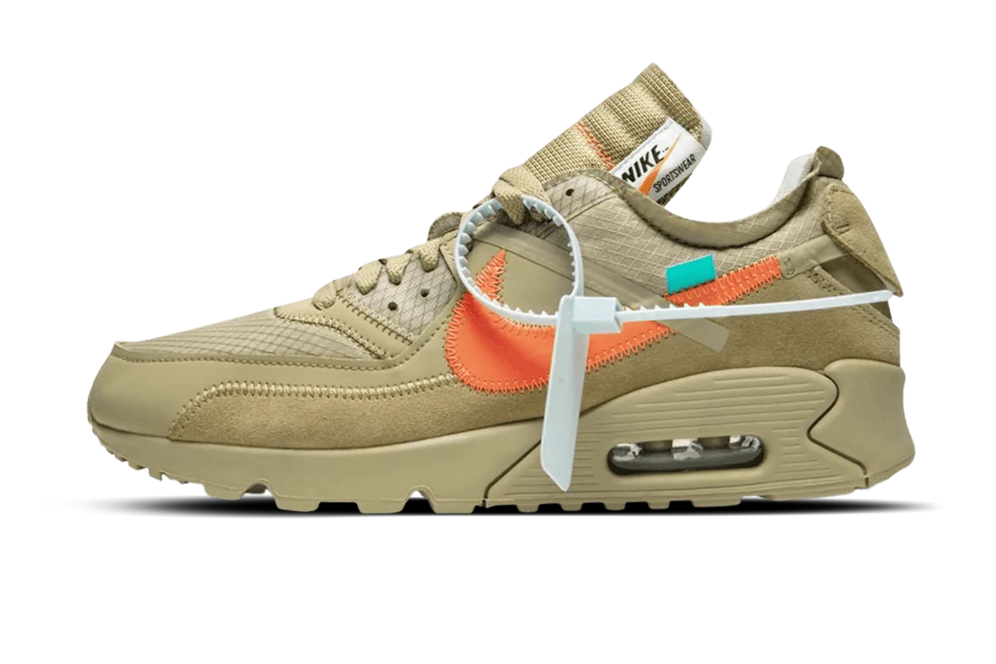 Off-White x Nike Air Max 90 Desert Ore