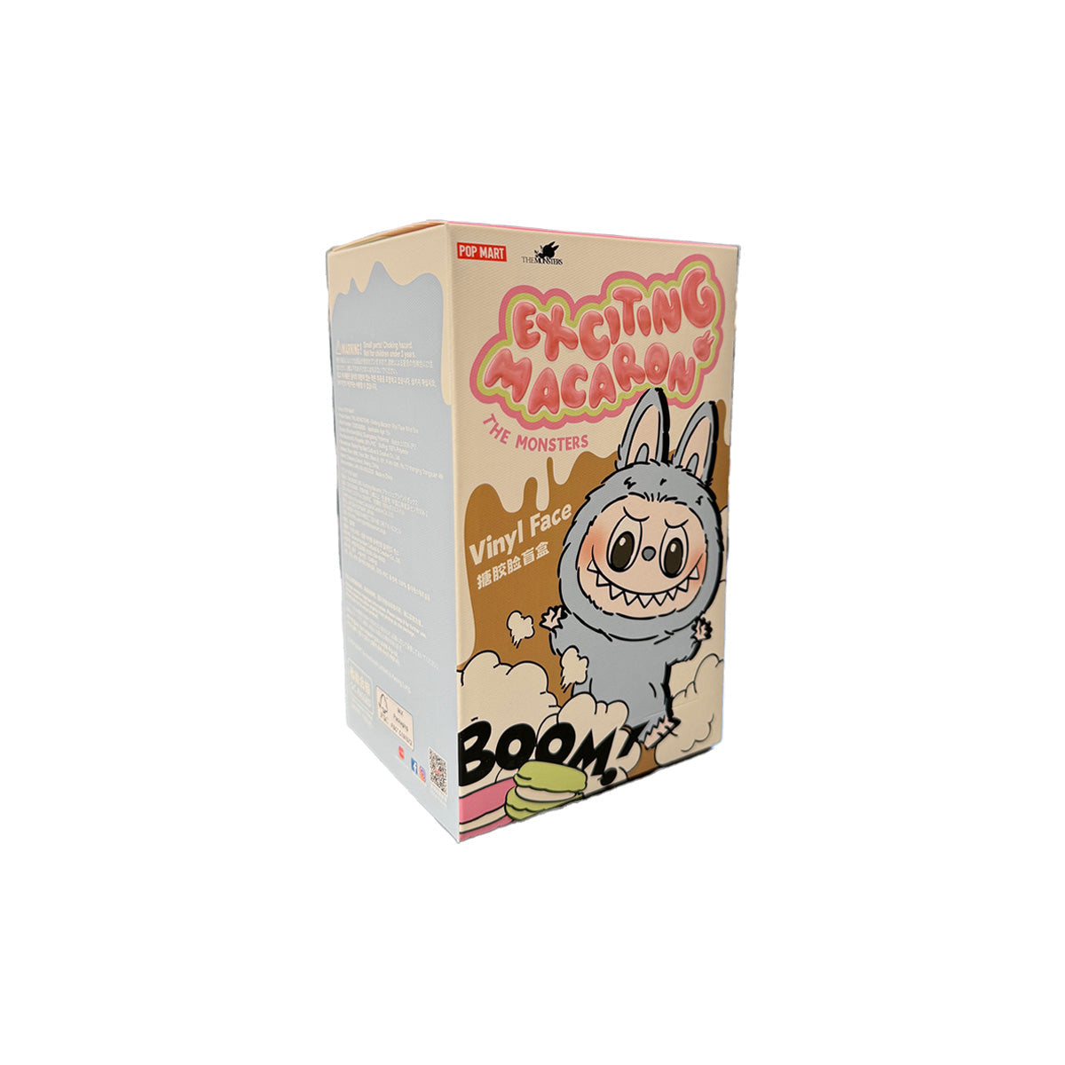 Pop Mart Labubu The Monsters 'Tasty Macarons' Vinyl Plush Pendant Blind Box