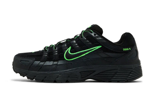 Nike P-6000 PRM Black Green Strike